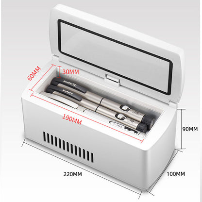 Portable Insulin Refrigerator Car Home Medical Cooler Box