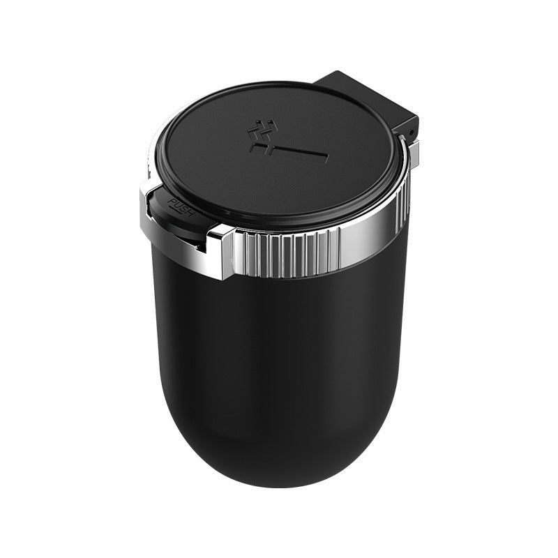 Multifunctional LED Car Ashtray with Metal Liner