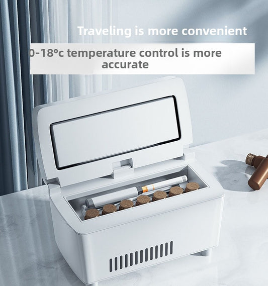 Portable Insulin Refrigerator Car Home Medical Cooler Box